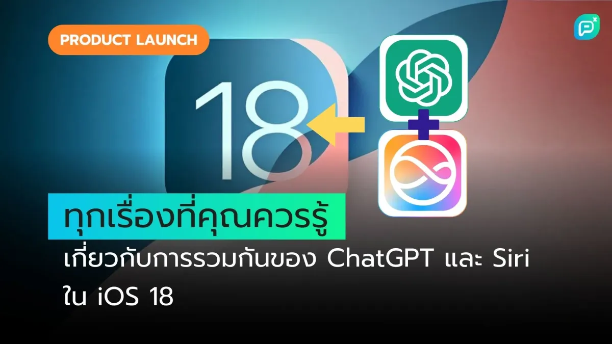 ทุกเรื่องที่คุณควรรู้เกี่ยวกับการรวมกันของ ChatGPT และ Siri ใน iOS 18